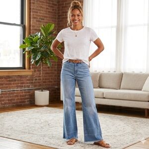 Talbots Light Blue Flare Jeans